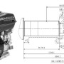 MEGHAJTÓ MOTOR ZONGSHEN GB420 420cc 13,0 KÚPOS TENGELY