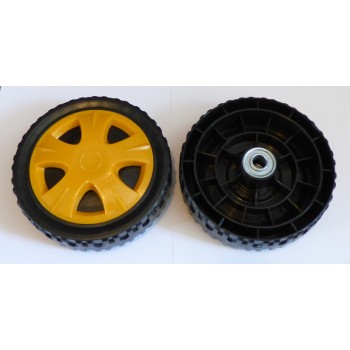 KERÉK MŰANYAG 150 mm UNIVERZÁLIS FÉM CSAPÁGGYAL KERÉK MŰANYAG 150 mm UNIVERZÁLIS FÉM CSAPÁGGYAL