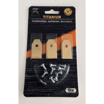 TARTALÉK KÉS ROBOTFŰNYÍRÓHOZ HUSQVARNA GARDENA 35mm TYTAN - 9 db (535138701, 535138702, 535138801, 505127801, 505127802, 535138702, 535138802, 577606402, 577864602, 577606502, 577606504, 577606602, 577606603, 577864401, 577606505, 595084402, 84610, 700122 TARTALÉK KÉS ROBOTFŰNYÍRÓHOZ HUSQVARNA GARDENA 35mm TYTAN - 9 db (535138701, 535138702, 535138801, 505127801, 505127802, 535138702, 535138802, 577606402, 577864602, 577606502, 577606504, 577606602, 577606603, 577864401, 577606505, 595084402, 84610, 700122