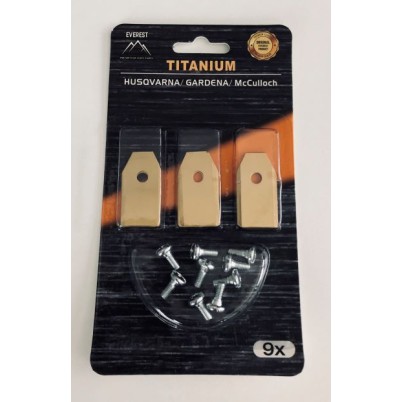 TARTALÉK KÉS ROBOTFŰNYÍRÓHOZ HUSQVARNA GARDENA 35mm TYTAN - 9 db (535138701, 535138702, 535138801, 505127801, 505127802, 535138702, 535138802, 577606402, 577864602, 577606502, 577606504, 577606602, 577606603, 577864401, 577606505, 595084402, 84610, 700122 TARTALÉK KÉS ROBOTFŰNYÍRÓHOZ HUSQVARNA GARDENA 35mm TYTAN - 9 db (535138701, 535138702, 535138801, 505127801, 505127802, 535138702, 535138802, 577606402, 577864602, 577606502, 577606504, 577606602, 577606603, 577864401, 577606505, 595084402, 84610, 700122