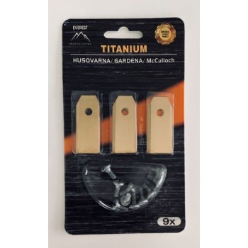 TARTALÉK KÉS ROBOTFŰNYÍRÓHOZ HUSQVARNA GARDENA 43mm TYTAN - 9 db (535138701, 535138702, 535138801, 505127801, 505127802, 535138702, 535138802, 577606402, 577864602, 577606502, 577606504, 577606602, 577606603, 577864401, 577606505, 595084402, 84610, 700122 TARTALÉK KÉS ROBOTFŰNYÍRÓHOZ HUSQVARNA GARDENA 43mm TYTAN - 9 db (535138701, 535138702, 535138801, 505127801, 505127802, 535138702, 535138802, 577606402, 577864602, 577606502, 577606504, 577606602, 577606603, 577864401, 577606505, 595084402, 84610, 700122