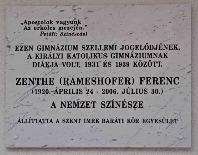 Zenthe Ferenc