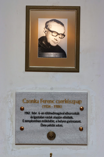 27. Csonka Ferenc emlektabla