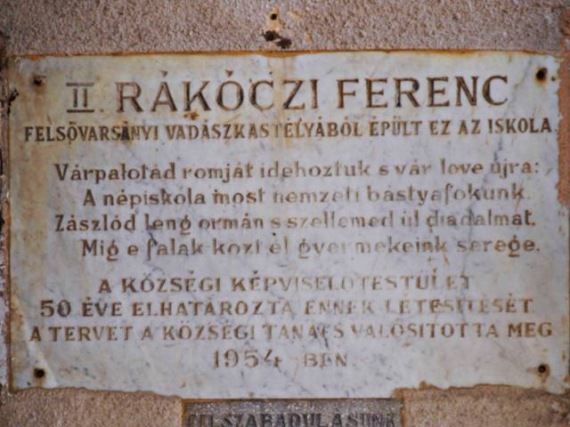 13. rakoczifalva rakoczi emlektabla