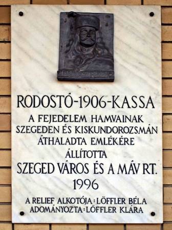 15. szeged rakoczi emlektabla