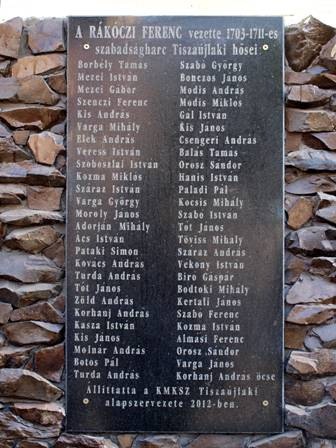 03. tiszaujlak rakoczi szabadsagharc hosei