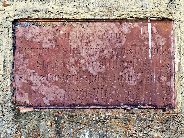 16. Berkesz vay kastely kapolna emlektabla