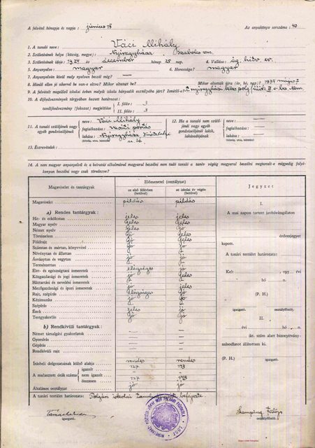 09. vaci mihaly bizonyitvany