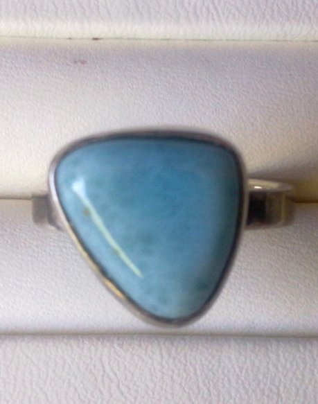 larimar gyűrű
