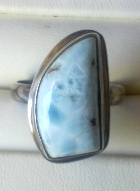 larimar gyűrű