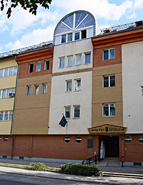 Megyei Levéltár épülete leveltar
