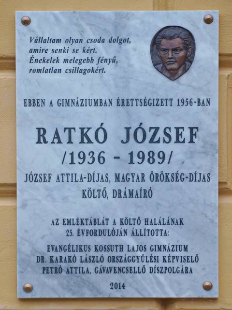 nyiregyhaza ratko jozsef emlektabla